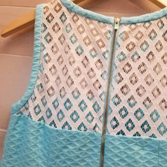 Lilly Pulitzer Vandalia Shift Dress - Serene Blue - Picture 6 of 13